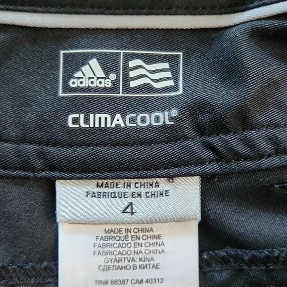 Adidas Clima Cool Black Golf Skirt Pockets 4 - Picture 3 of 5
